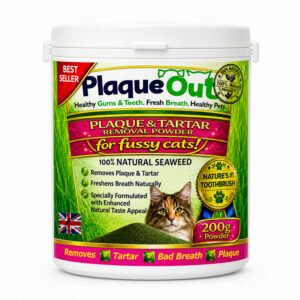 PLAQUE OUT - Fussy Cats! - 200G POT