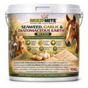 MULTI MITE® Equine 10KG DE PLUS Seaweed, Garlic Blend - BUCKET