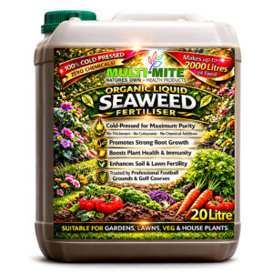 MULTI MITE® 20LTR ORGANIC Liquid Seaweed Concentrate - COLD PRESS