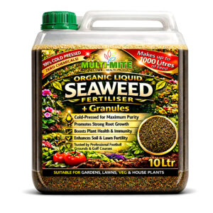 MULTI MITE® 10LTR ORGANIC Liquid Seaweed PLUS Granules Concentrate - COLD PRESS